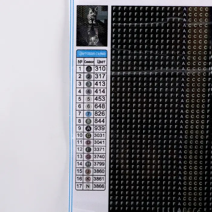 Алмазная вышивка полное заполнение "Отражение", 30*40 см, на холсте