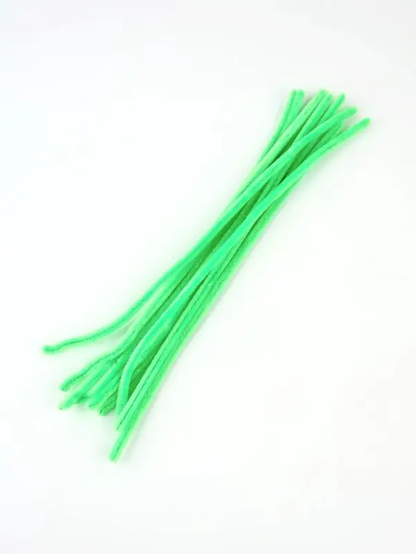 Синельная проволока набор 10 шт., зелёная, 30 см