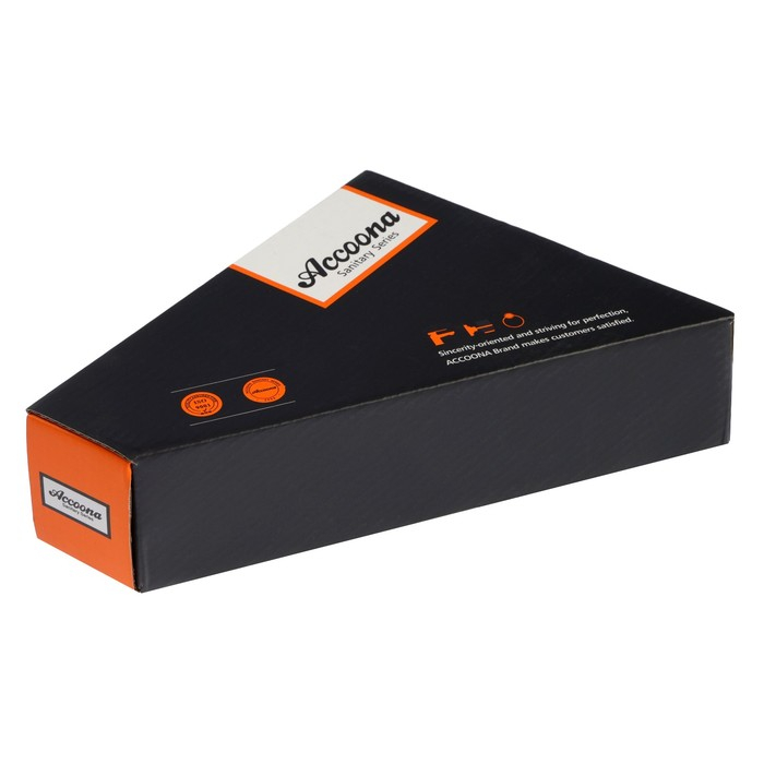 Cмеситель для кухни Accoona A84250, однорычажный, средний излив, с гайкой, силумин, хром Cмеситель для кухни Accoona A84250, однорычажный, средний излив, с гайкой, силумин, хром