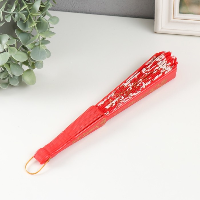 Веер h= 23 см  Веер h= 23 см "Узор", цвет и рисунок МИКС