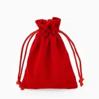 Набор мешочков бархатных 50 шт. &laquo;Классика&raquo; 9&times;12 см, красный
