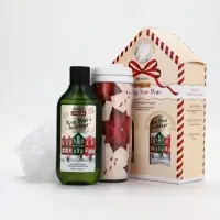 Подарочный набор Happy New Year: гель для душа, мочалка и термостакан, аромат шампанское, URAL LAB Подарочный набор Happy New Year: гель для душа, мочалка и термостакан, аромат шампанское, URAL LAB