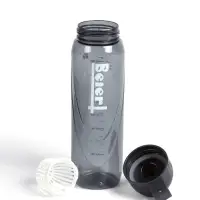 Бутылка для воды SPORT, 1 л, чёрная