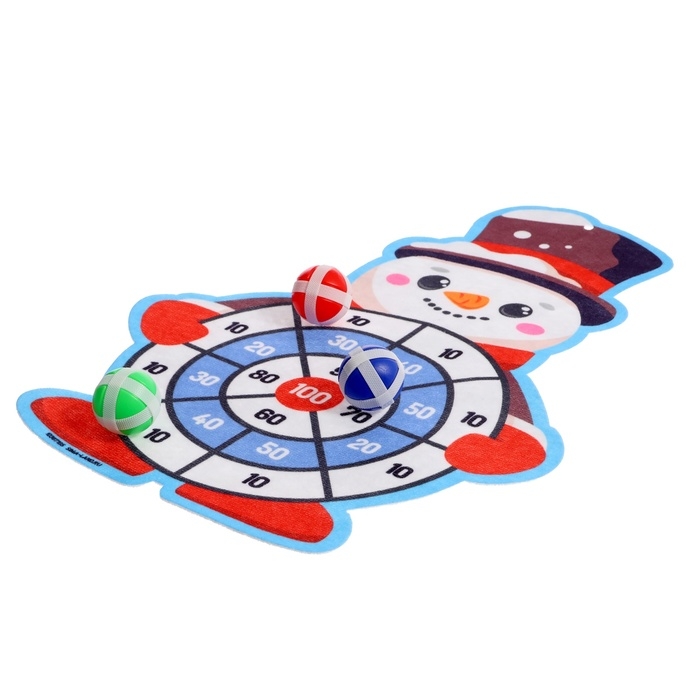 Дартс на липучках «Снеговичок» Дартс на липучках «Снеговичок»