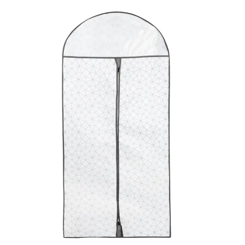 VETTA Чехол для одежды, с прозрачным окном, 60х130см, Валери, молния, полипропилен