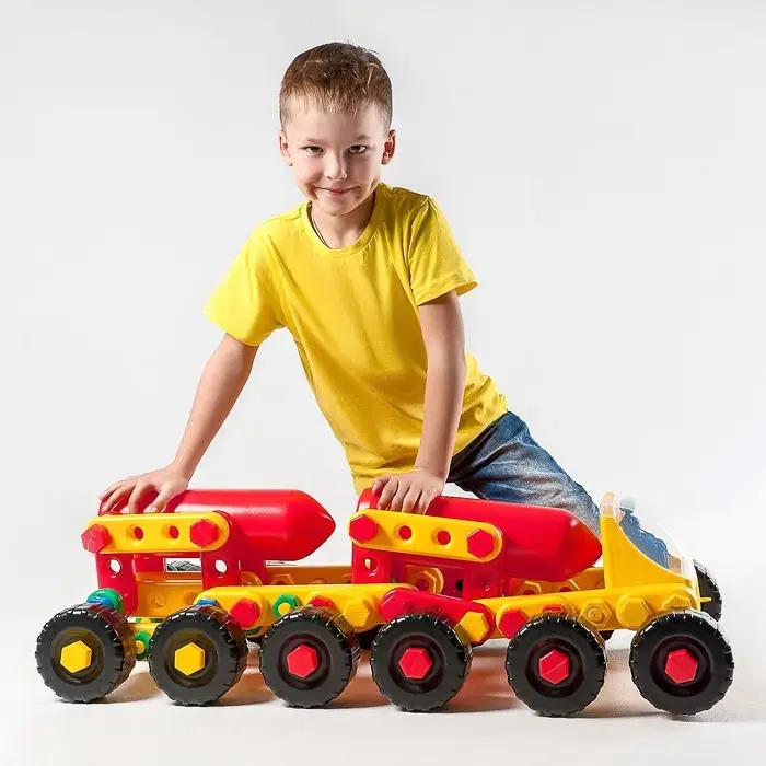 Конструктор пластиковый &laquo;Большое путешествие&raquo;, 5 в 1, 267 деталей