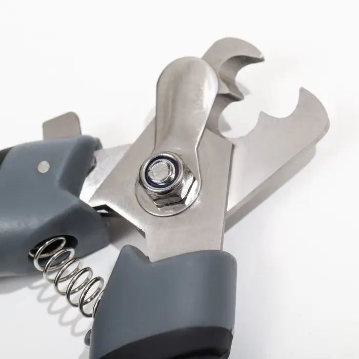 Когтерез боковой, 16.5&times;7&times;2 см, с 2 отверстиями, эконом, цвет МИКС