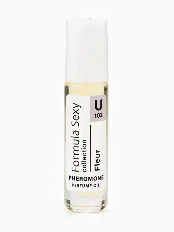 Парфюмерное масло женское с феромонами Formula Sexy Collection Fleur U102, 8 мл (по мотивам Fleur Narcotique (Ex Nihilo)
