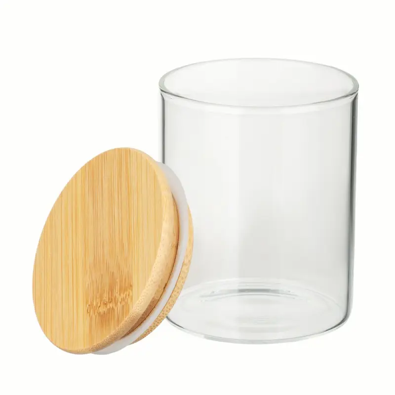 VETTA ЭКО Набор банок для специй, 4шт., 190мл,стекло, бамбук