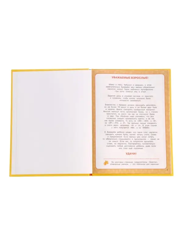 Букварь &laquo;Три кота. Учимся читать&raquo;, 48 стр.