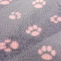 Когтеточка Зверьё Моё c гамаком, 40 х 40 х 50 см, джут, розовая пантера