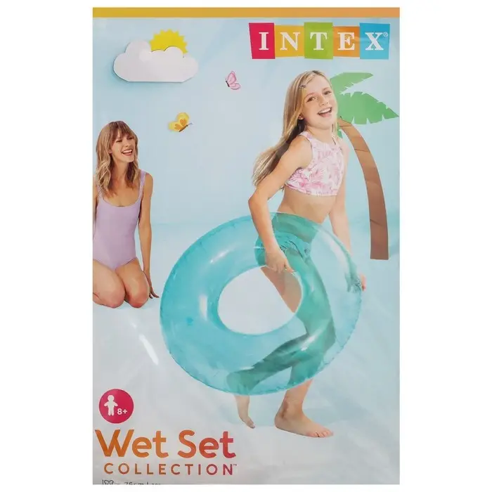 Круг для плавания &laquo;Льдинка&raquo;, надувной, d=76 см, от 8 лет, МИКС, 59260NP INTEX