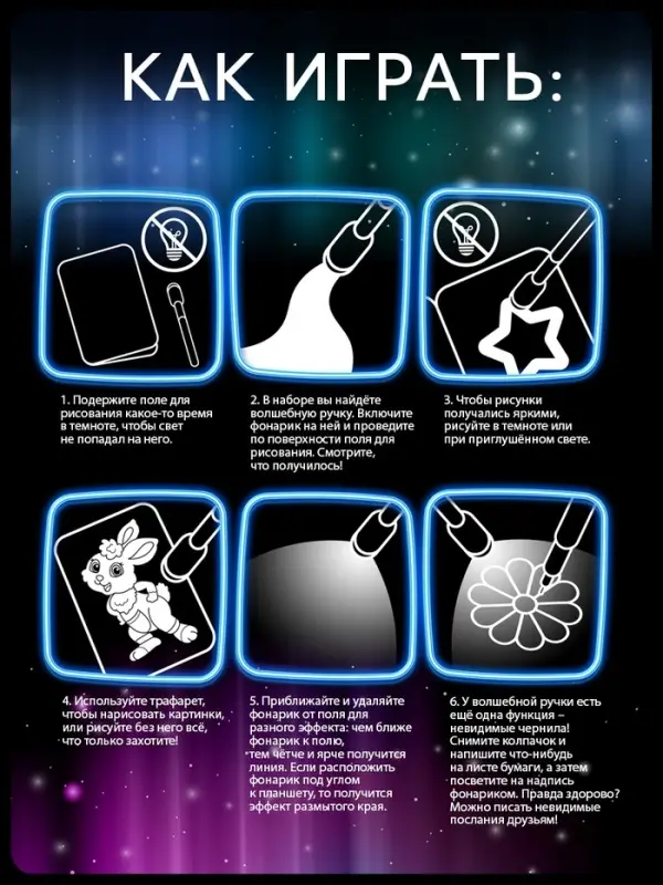 Рисование светом &laquo;Рисунки светом&raquo;