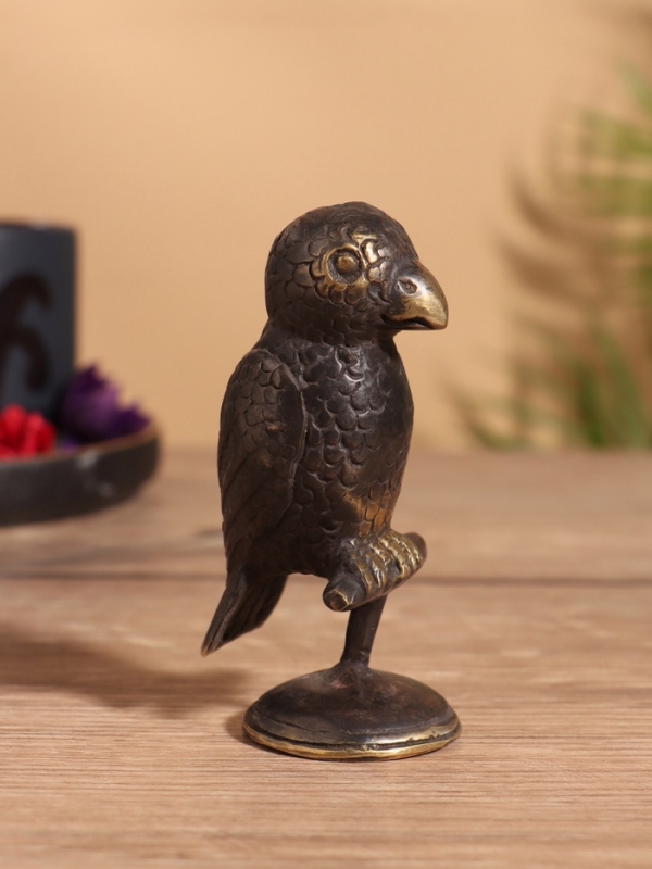 Сувенир бронза "Птичка" 4х5х8 см