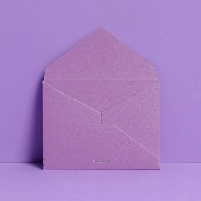 Подарочный конверт Happy Birthday, тиснение, дизайнерская бумага, 9&times;7 см