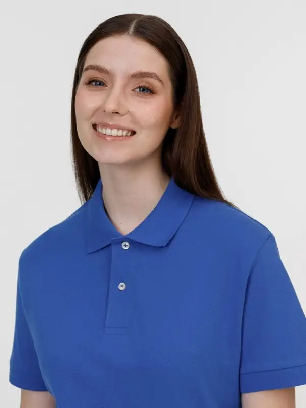 Рубашка поло унисекс Pacific, ярко-синяя (royal), размер 4XL