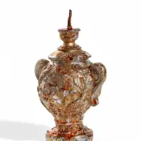 Свеча &laquo;Самовар&raquo; 5.6&times;4.8&times;6.8 см, золотой