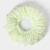 Насадка для швабры с отжимом - центрифугой Доляна, длина нитей 10 см, микрофибра, МИКС