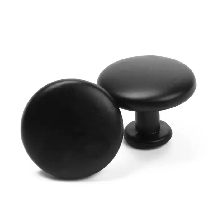 Ручка кнопка WAVE ТУНДРА РК120BL, черная Ручка кнопка WAVE ТУНДРА РК120BL, черная