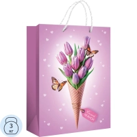 Пакет подарочный(ML) 'Самой нежной'  10000218