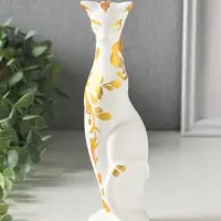 Фигура керамика &laquo;Кошка Багира&raquo;, 20 см, белый