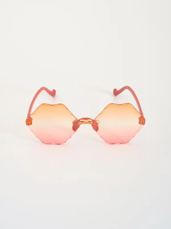 Карнавальные очки "Губы" градиент, цвета МИКС