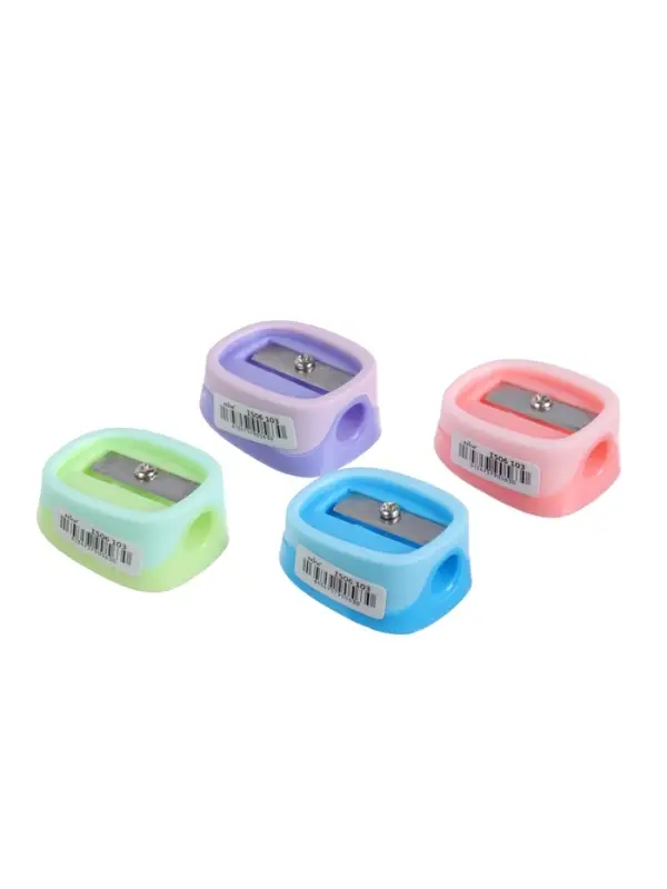 Набор точилок &laquo;Пастель&raquo;, 4 штуки, МИКС