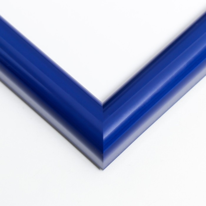 Фоторамка пластик Фоторамка пластик "МИРАМ" 15х20 см, синий (пластиковый экран)