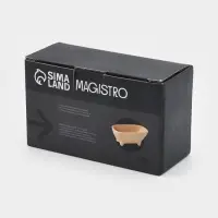 Подставка для губки Magistro Crotone, бежевая