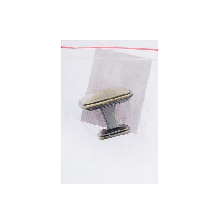 Ручка кнопка РК112AB (MK112AB), бронза, 8 шт TMP