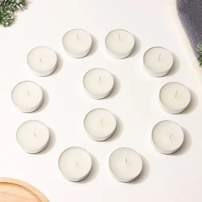 Набор чайных свечей Набор чайных свечей "Классика", 12 штук, 8 ч, МАКСИ