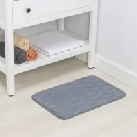 Коврик для ванной и туалета SAVANNA &laquo;Стоун&raquo;, 40&times;60 см, серый