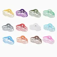 Крабик для волос &laquo;Альба&raquo;, овал колор, 7 см, МИКС