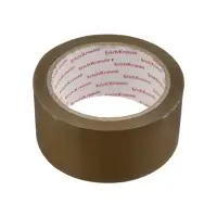 Набор из клейких лент упаковочных ErichKrause Brown, 48 мм &times; 50 м, коричневая