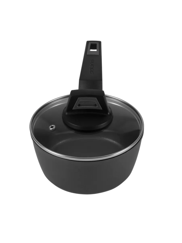 Ковш сотейник со стеклянной крышкой 16 см Graphit-16SP 1,6 л Ковш сотейник со стеклянной крышкой 16 см Graphit-16SP 1,6 л