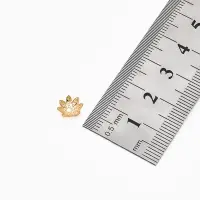 Шапочки для бусин (набор 50 шт.) СМ-011-1, 3.5&times;8 мм, цвет золото