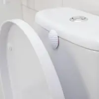 Стоппер для двери, универсальный, 5×5×1 см, белый