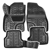 Ковры в салон 3D Ford Focus II (2005-2011) AVS SK-51 (4 предм.)
