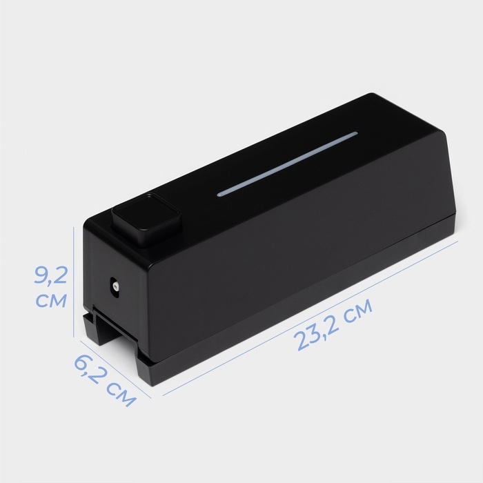 Диспенсер для мыла SAVANNA, механический, 600 мл, пластик, чёрный Диспенсер для мыла SAVANNA, механический, 600 мл, пластик, чёрный