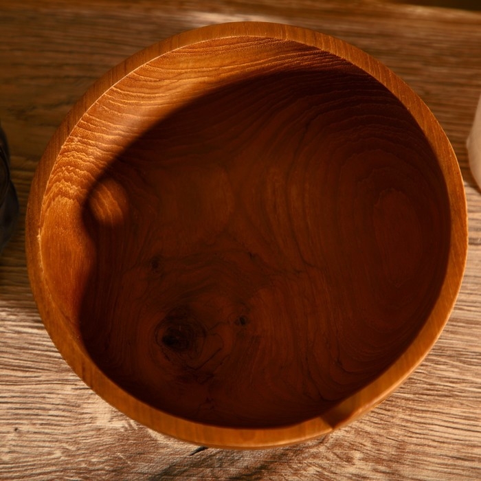 Миска 15х15х7 см, тиковое дерево Миска 15х15х7 см, тиковое дерево
