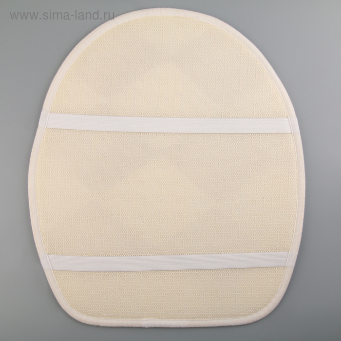 Набор ковриков для ванной и туалета Доляна «Ромбы», 3 шт: 37×45, 37×45, 45×75 см