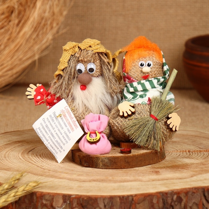 Оберег «Неразлучники», семейный, микс Оберег «Неразлучники», семейный, микс