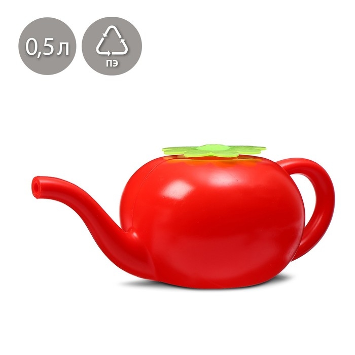 Лейка детская, 0.55 л, без рассеивателя, «Помидор» Лейка детская, 0.55 л, без рассеивателя, «Помидор»