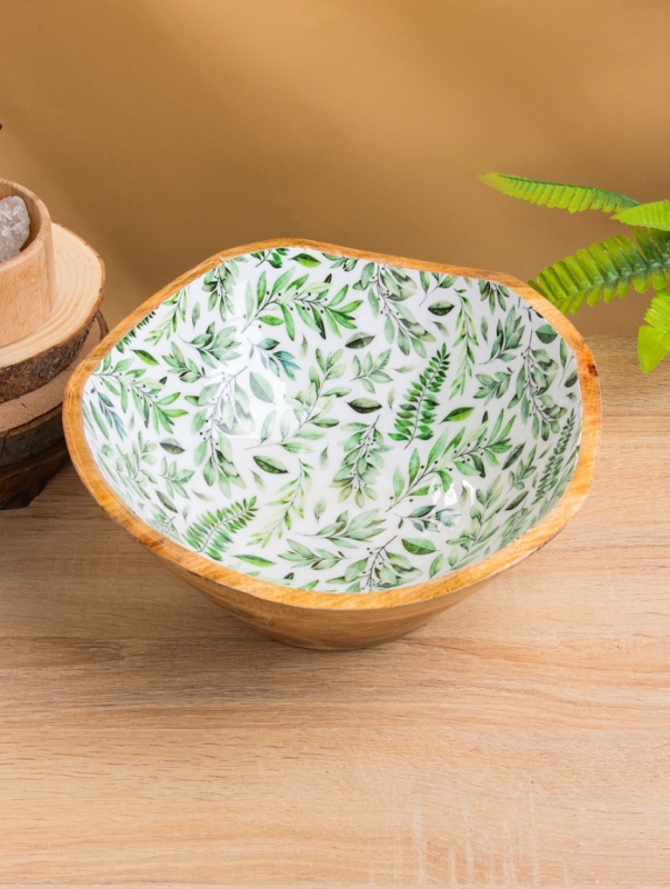 Салатник "Оливковая ветвь" дерево манго 29х29х11 см