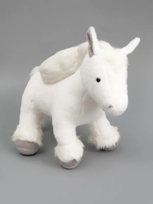 Мягкая игрушка Мягкая игрушка "Лошадка" белая, 40 см