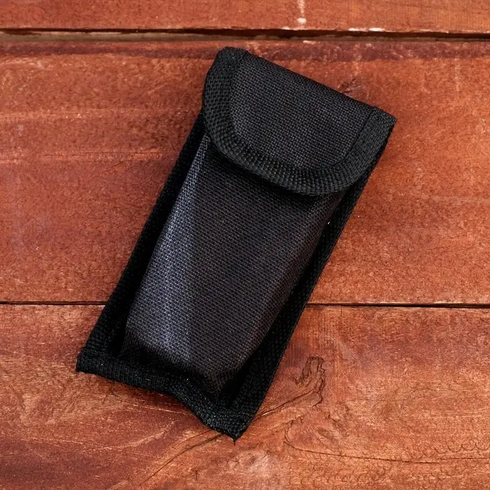 Мультитул 9в1 в чехле, рукоять черная, 9&times;3.5&times;2.5 см