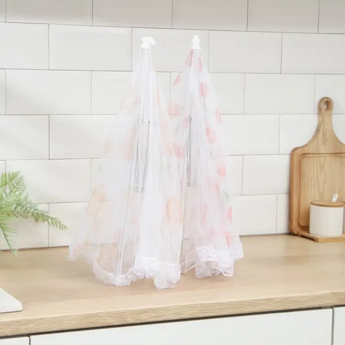 Сетка для продуктов защитная «Зонтик», 70×70 см, цвет МИКС Сетка для продуктов защитная «Зонтик», 70×70 см, цвет МИКС