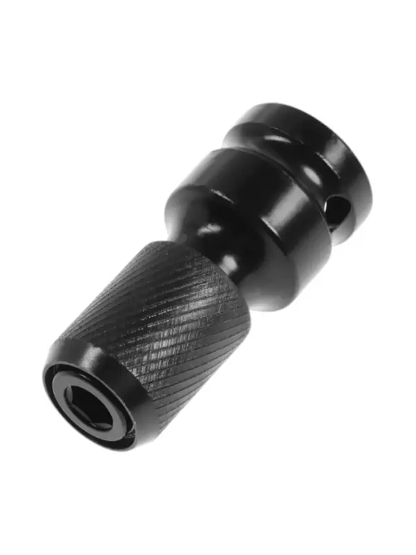 Адаптер для бит ТУНДРА, с квадрата 1/2" на шестигранник 1/4"