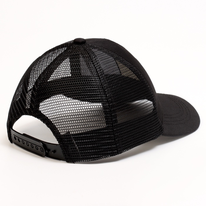 Кепка детская для мальчика с сеткой «Гелик», цвет чёрный, р-р 52-54, 5-7 лет Кепка детская для мальчика с сеткой «Гелик», цвет чёрный, р-р 52-54, 5-7 лет