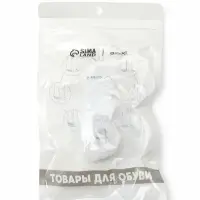 Корректоры - разделители для больших пальцев, силиконовые, 3&times;3.5 см, пара, белые